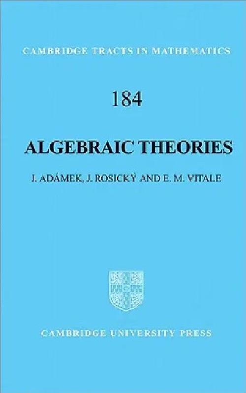 Algebraic Theories by J. Adamek – Categorical Algebra Textbook view 5