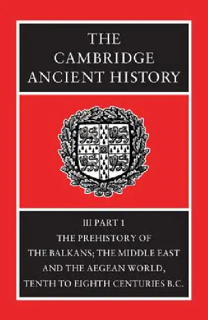 Buy The Cambridge Ancient History (English, John Boardman | I. E. S. Edwards | N. G. L. Hammond) — BookShops.in