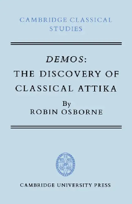 Buy Demos (English, Robin Osborne | Osborne Robin) — BookShops.in