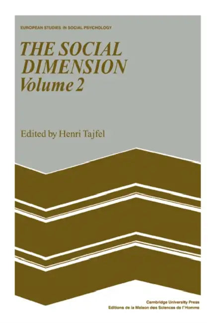 Buy The Social Dimension (English, Henri Tajfel) — BookShops.in
