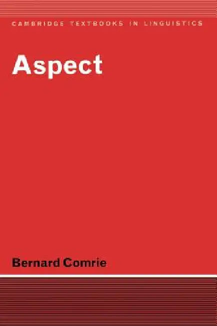 Buy Aspect (English, Bernard Comrie) — BookShops.in