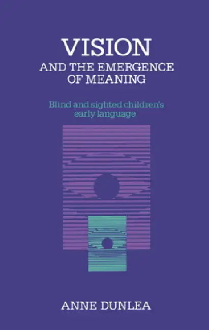 Vision and the Emergence of Meaning (English, Anne Dunlea)