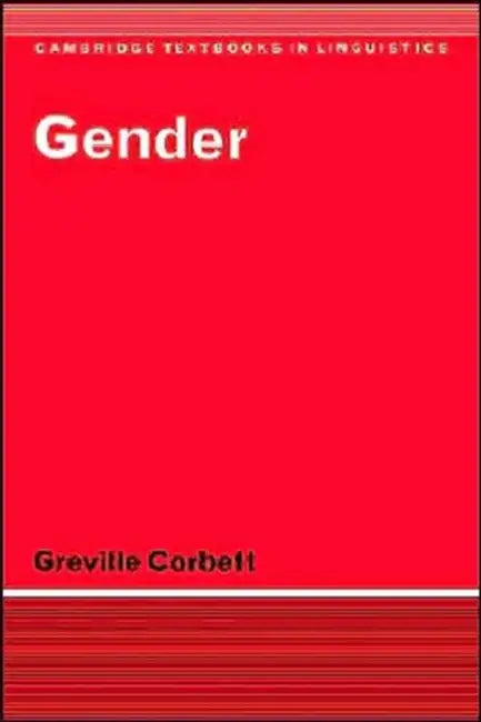 Buy Gender (English, Greville G. Corbett | S. R. Anderson | J. Bresnan) — BookShops.in