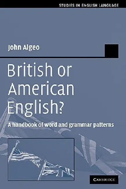 Buy British or American English? (English, John Algeo) — BookShops.in