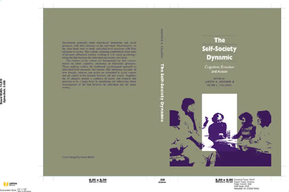 Buy The Self-Society Dynamic (English, Judith A. Howard | Peter L. Callero | Judith A. Howard) — BookShops.in