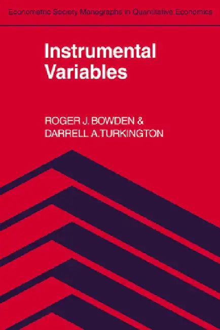 Instrumental Variables (English, Roger John Bowden | Darrell A. Turkington | Bowden Roger J.)