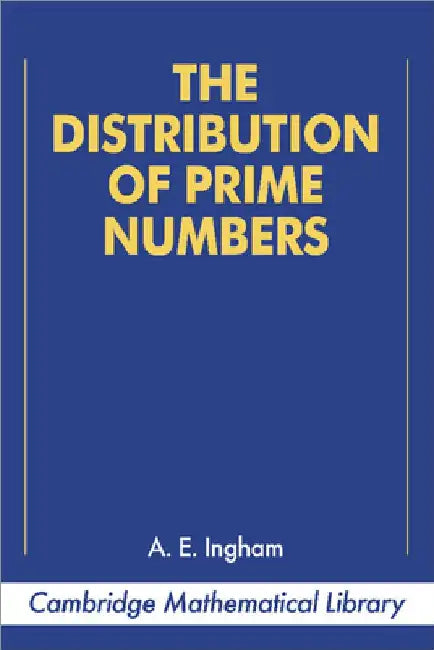 The Distribution of Prime Numbers (English, A. E. Ingham | R. C. Vaughan)