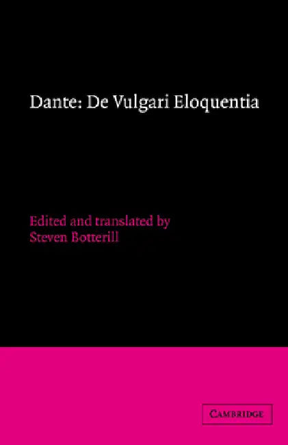 Buy Dante (English, Dante Alighieri | Steven Botterill) — BookShops.in