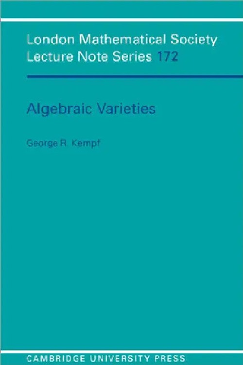 Algebraic Varieties by George R. Kempf – Sheaf Theoretic Introduction view 5