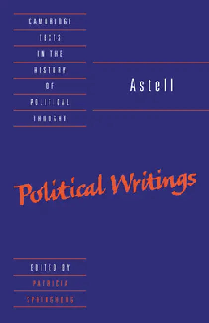 Astell (English, Mary Astell | Patricia Springborg | Raymond Geuss)