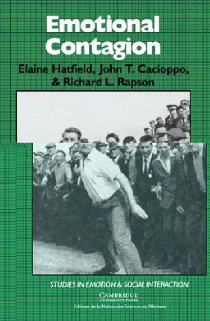 Buy Emotional Contagion (English, Elaine Hatfield | Cacioppo Hatfield | John T. Cacioppo) — BookShops.in