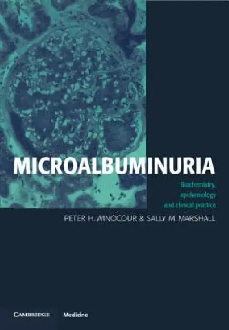 Buy Microalbuminuria (English, Peter H. Winocour | Sally M. Marshall) — BookShops.in
