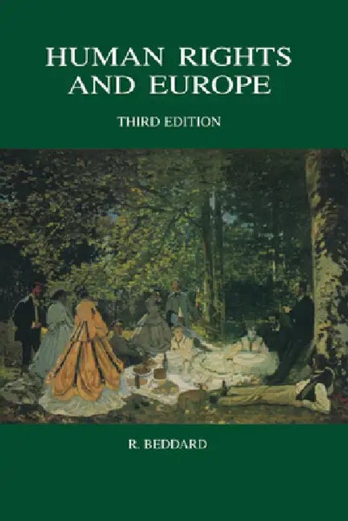 Human Rights and Europe by Ralph Beddard – European Convention on Human Rights Textbook view 2