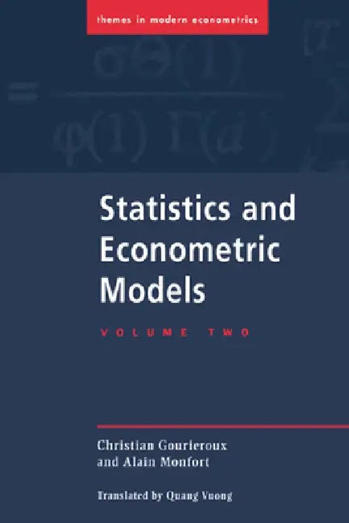 Statistics and Econometric Models: Testing, Confidence Regions, Model Selection, and Asymptotic Theory view 2