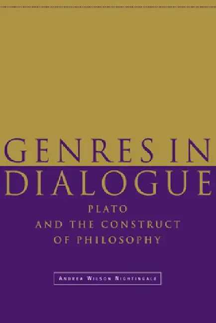 Buy Genres in Dialogue (English, Andrea Wilson Nightingale) — BookShops.in