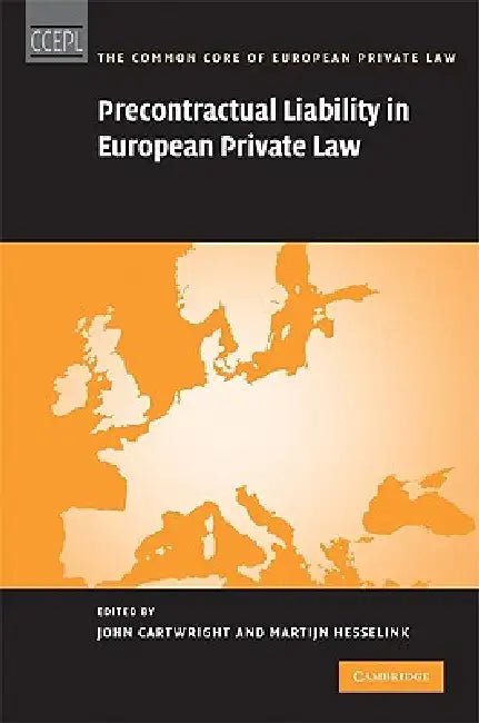 Precontractual Liability in European Private Law (English, John Cartwright | Martijn Hesselink)