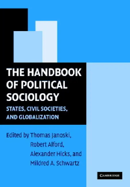 Buy The Handbook of Political Sociology (English, Thomas Janoski | Robert R. Alford | Alexander M. Hicks) — BookShops.in