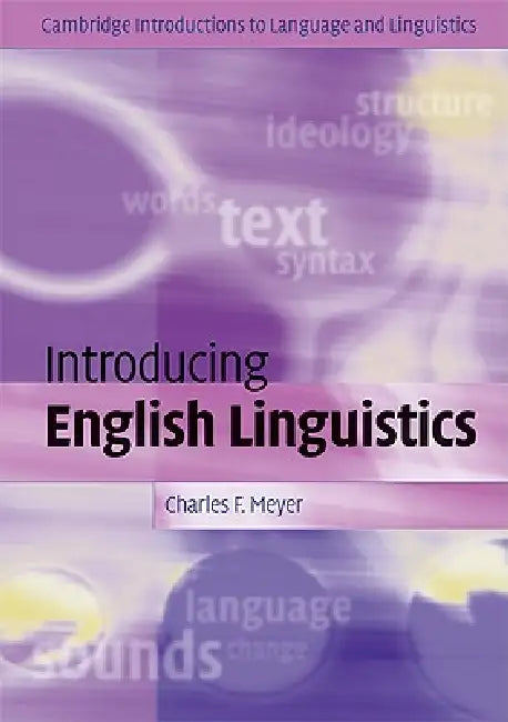 Buy Introducing English Linguistics (English, Charles F. Meyer) — BookShops.in