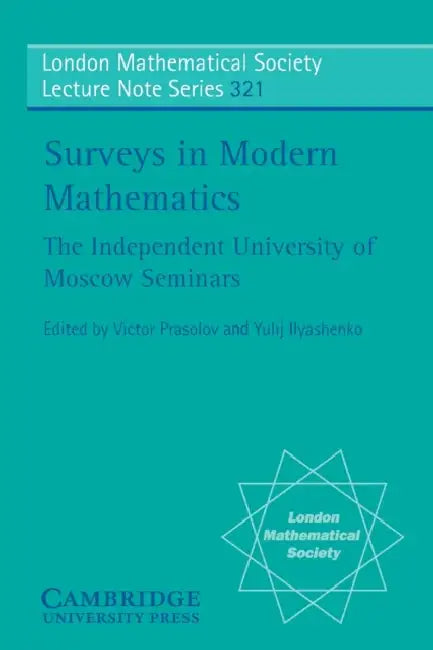 Buy Surveys in Modern Mathematics (English, Victor Prasolov | Yulij Ilyashenko) — BookShops.in