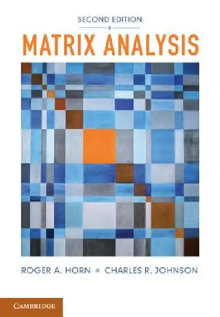 Buy Matrix Analysis (English, Roger A. Horn | Charles R. Johnson) — BookShops.in