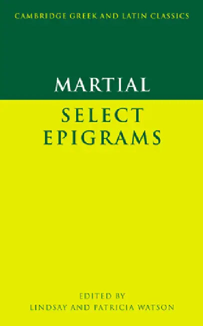 Buy Martial (English, Martial | Lindsay Watson | Pat Watson) — BookShops.in