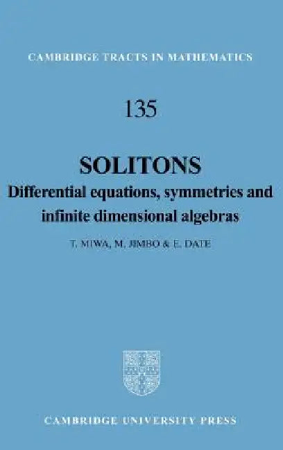 Solitons (English, Tetsuji Miwa | M. Jimbo | T. Miwa)
