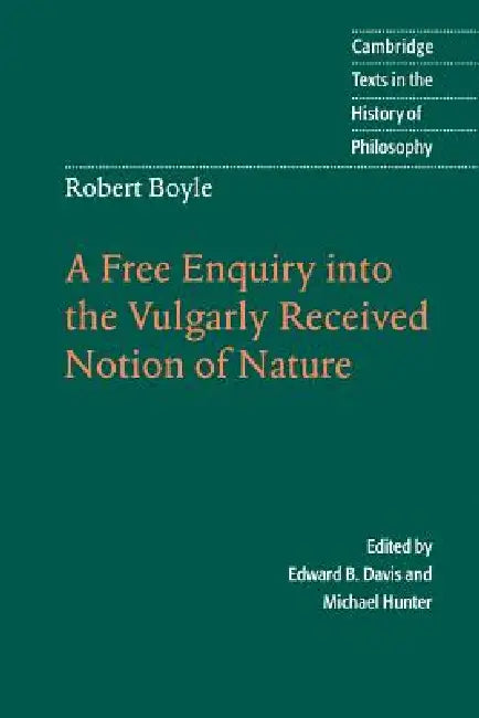 Buy Robert Boyle (English, Robert S. J. Boyle | Edward B. Davis | Michael Hunter) — BookShops.in