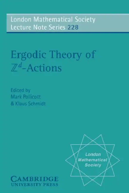 Buy Ergodic Theory of ZD Actions (English, Mark Pollicott | Klaus Schmidt | J. W. S. Cassels) — BookShops.in