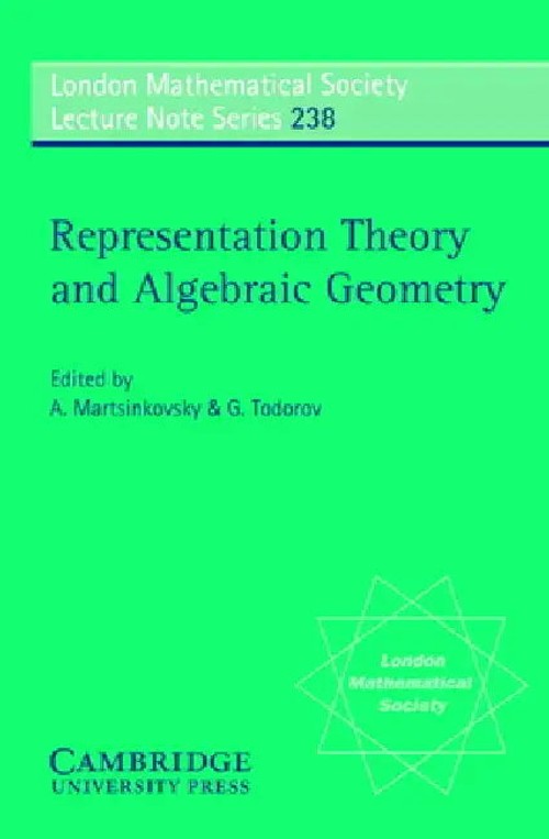 Representation Theory and Algebraic Geometry – A. Martsinkovsky – Cambridge University Press view 2