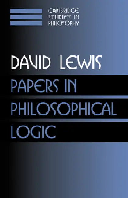 Papers in Philosophical Logic (English, David Lewis | Ernest Sosa | Jonathan Dancy) view 5