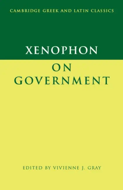 Buy Xenophon on Government (English, Xenophon | Vivienne J. Gray) — BookShops.in