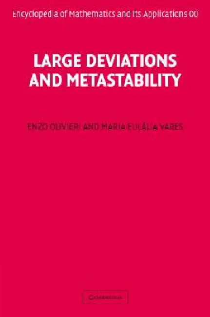 Large Deviations and Metastability (English, Enzo Olivieri)