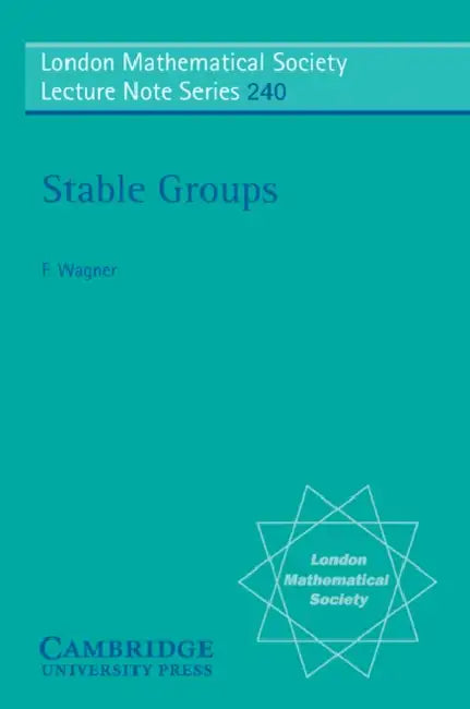 Buy Stable Groups (English, F. Wagner | Frank O. Wagner | N. J. Hitchin) — BookShops.in