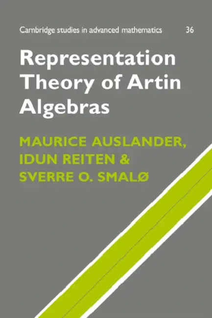 Buy Representation Theory of Artin Algebras (English, Maurice Auslander | Bela Bollobas | W. Fulton) — BookShops.in