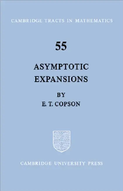 Buy Asymptotic Expansions (English, E. T. Copson | Copson E. T. | Bela Bollobas) — BookShops.in