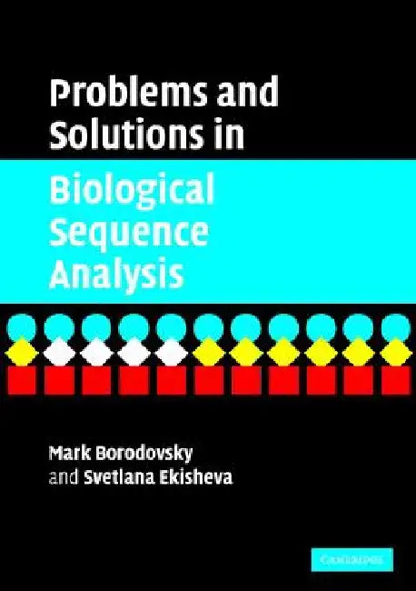 Buy Prob Sol Biological Sequence Anly (English, Mark Borodovsky | Svetlana Ekisheva) — BookShops.in