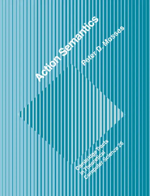 Buy Action Semantics (English, Peter D. Mosses | Mosses Peter D. | C. J. Van Rijsbergen) — BookShops.in