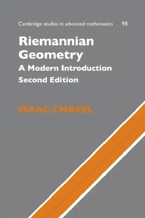 Riemannian Geometry: A Modern Introduction – Isaac Chavel view 5