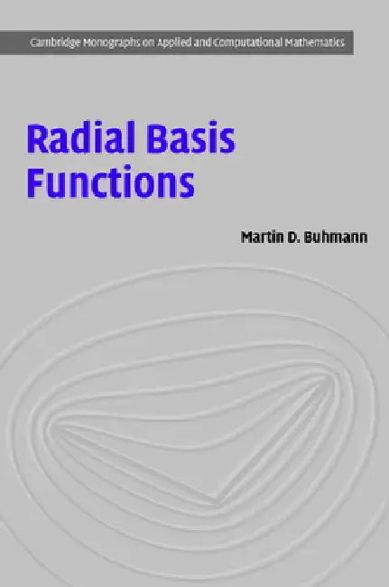 Radial Basis Functions (English, M. D. Buhmann)