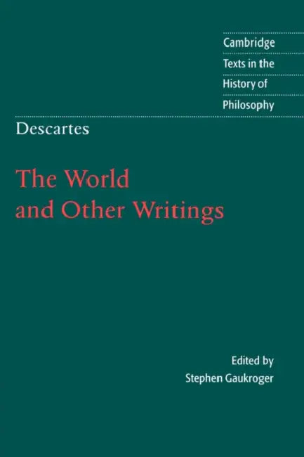 Buy Descartes (English, Rene Descartes | Stephen Gaukroger | Karl Ameriks) — BookShops.in