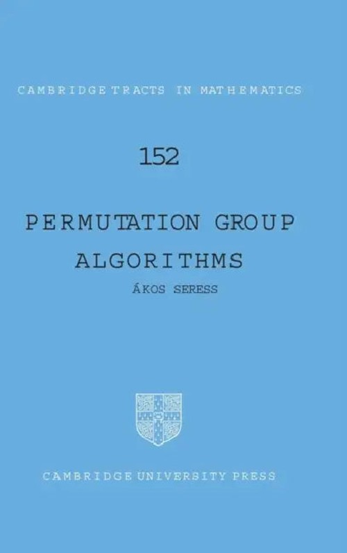 Permutation Group Algorithms – Akos Seress view 5
