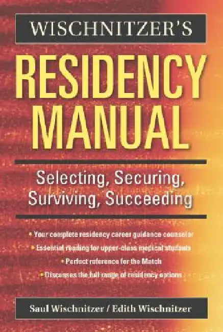 Buy Wischnitzer's Residency Manual (English, Saul Wischnitzer | Edith Wischnitzer) — BookShops.in