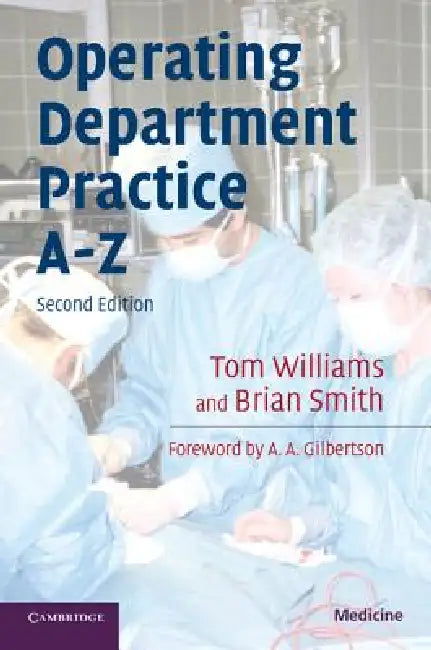 Buy Operating Department Practice A-Z (English, Tom Williams | Brian Smith) — BookShops.in