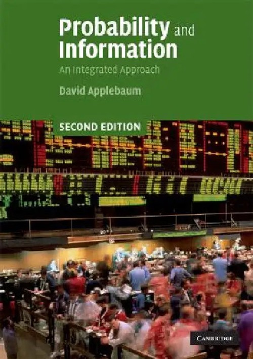 Probability and Information: An Integrated Approach – David Applebaum view 2