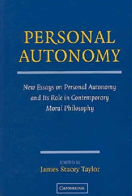Buy Personal Autonomy (English, James Stacey Taylor) — BookShops.in