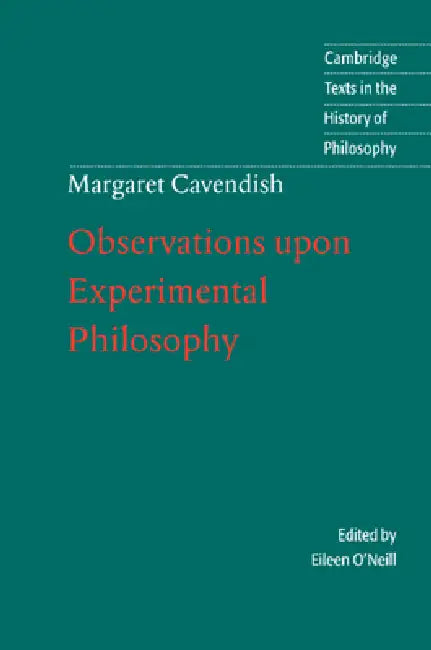 Buy Margaret Cavendish (English, Margaret Cavendish | Eileen O'Neill) — BookShops.in