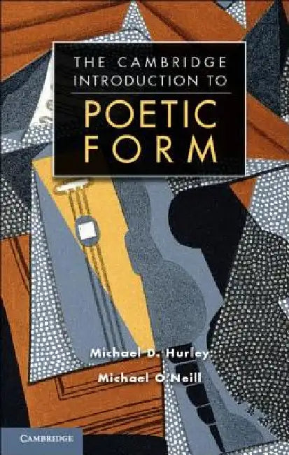 Buy Poetic Form (English, Michael D. Hurley | Michael O'Neill) — BookShops.in
