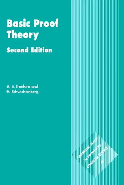 Buy Basic Proof Theory (English, Anne S. Troelstra | A. S. Troelstra | H. Schwichtenberg) — BookShops.in