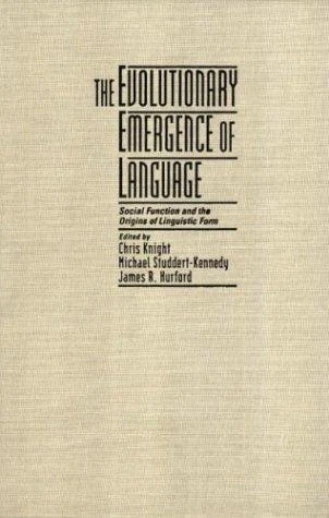 Buy The Evolutionary Emergence of Language (English, Chris Knight | Michael Studdert-Kennedy | James R. Hurford) — BookShops.in