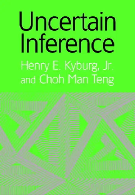 Buy Uncertain Inference (English, Jr. Kyburg Henry E. | Choh Man Teng) — BookShops.in